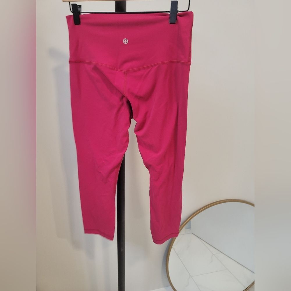 Lululemon Align Crop *21"Ruby Red (First Release)… - image 3